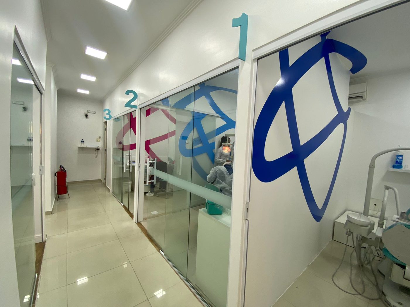Consultório da Odontoclinic Campo Limpo