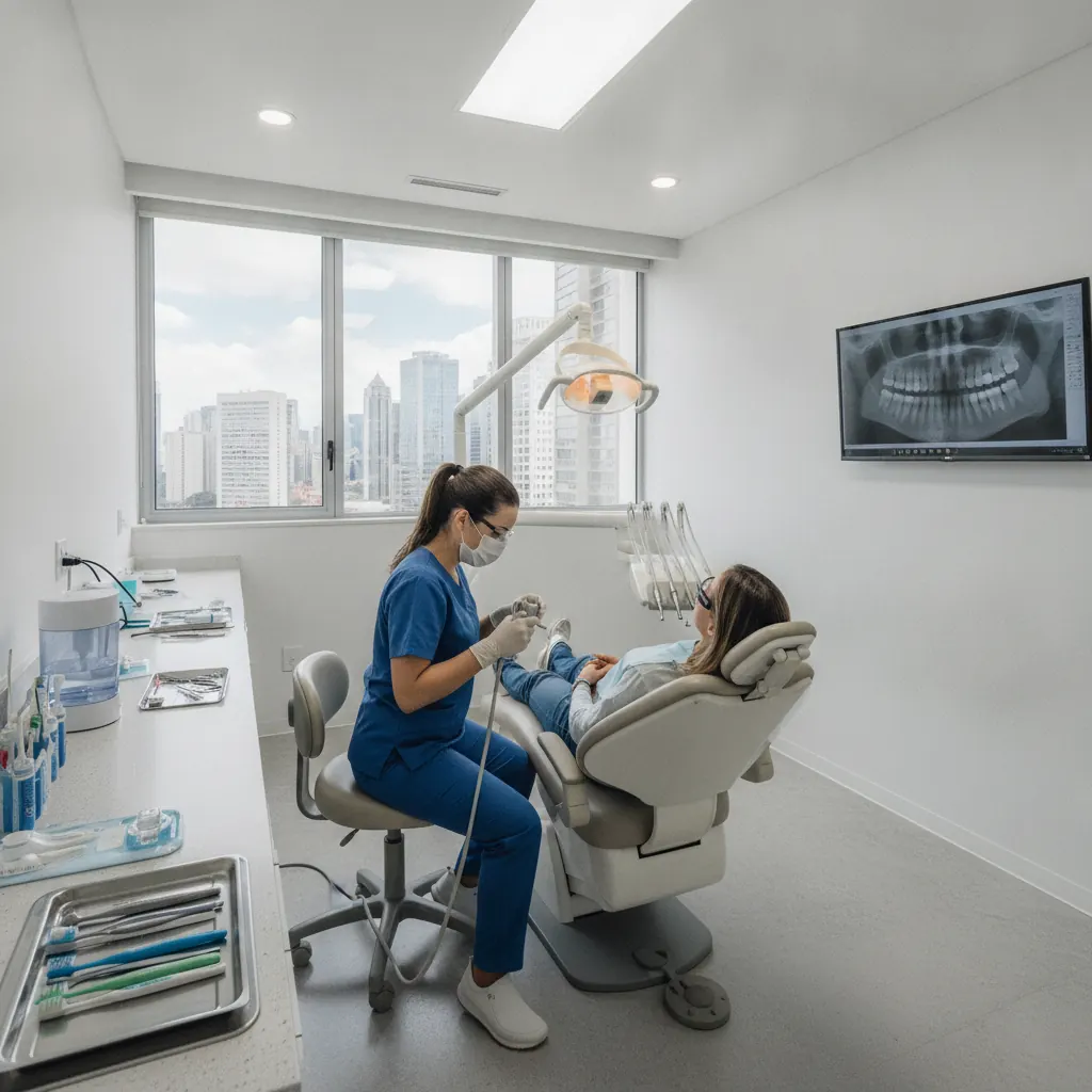 Como é feita a limpeza dentária e a frequência ideal em SP