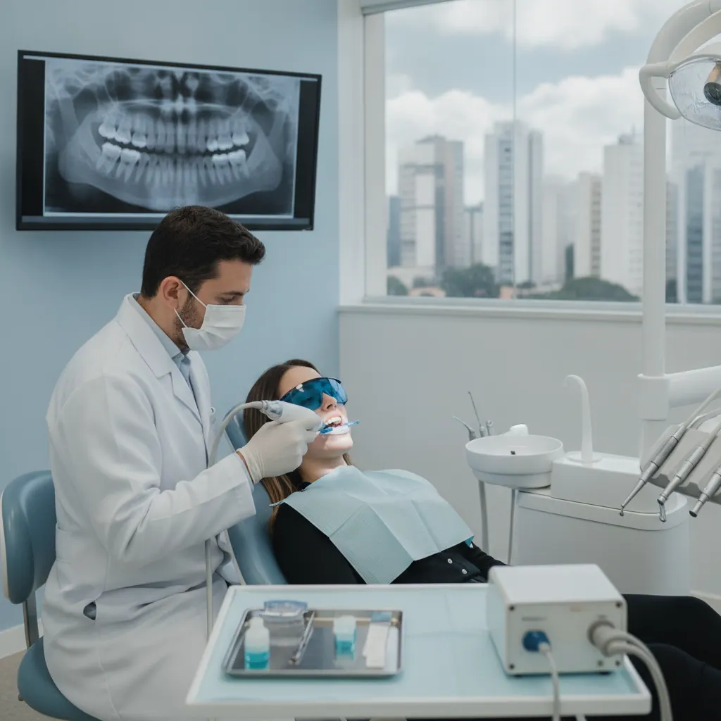 Como Funciona o Clareamento Dental a Laser em São Paulo