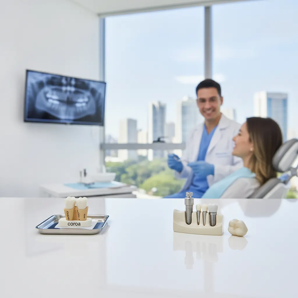 Coroa ou Implante Dentário em São Paulo: Qual Escolher?