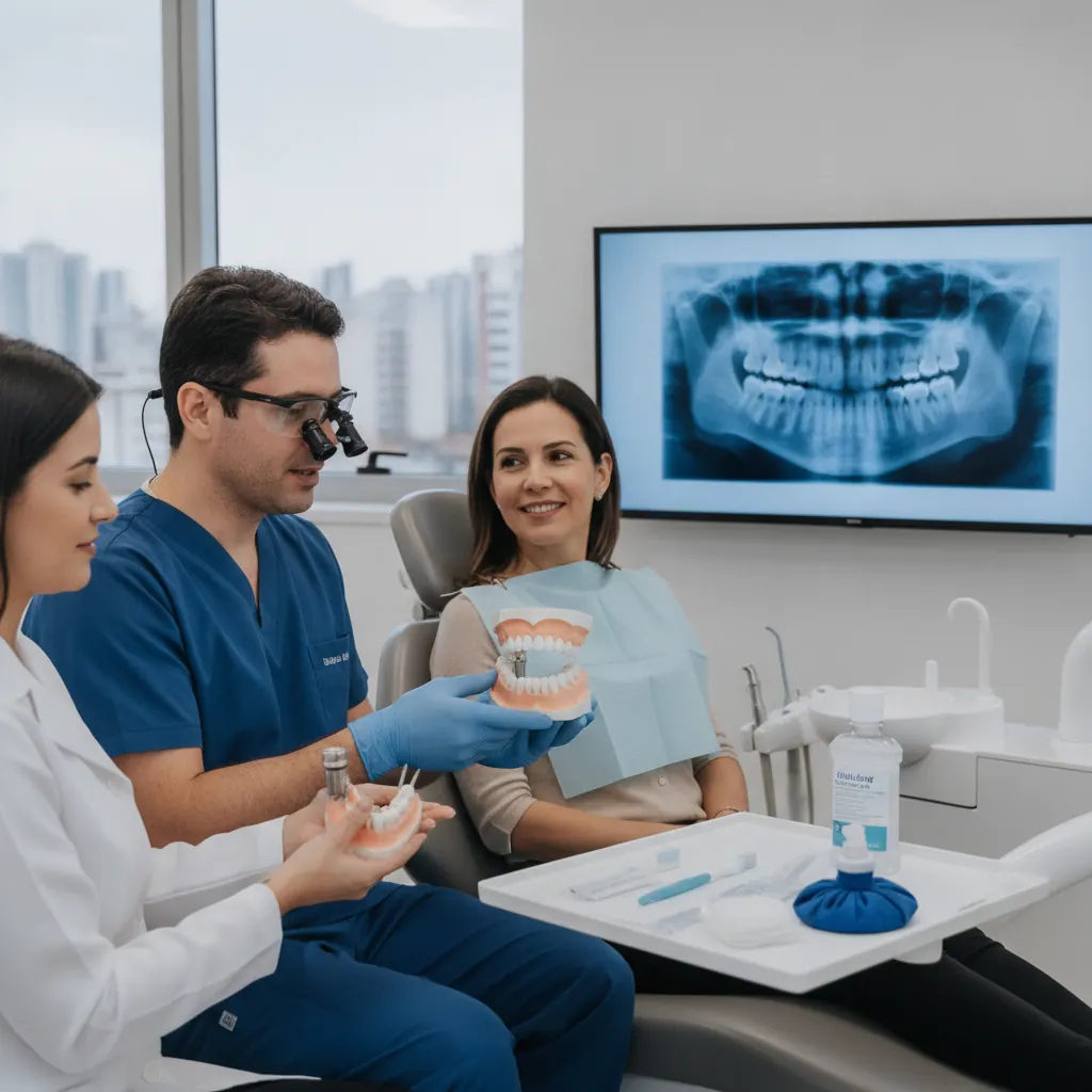 Cuidados após implante dentário em São Paulo: guia completo